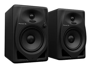 Pioneer DJ 5�C���` 2way�A�N�e�B�u���j�^�[�X�s�[�J�[ DM-50D (Black)