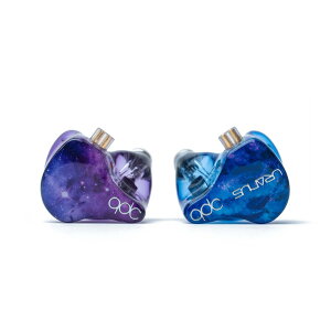 �L���[�f�B�[�V�[(qdc) Hybrid Uranus-S [1BA+1�_�C�i�~�b�N�n�C�u���b�h�h���C�o�[���ڃC���z��] 3.5mm/2.5mm