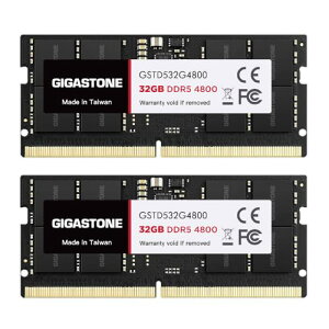 �y�����\ ������ DDR5�zGIGASTONE 32GBx2�� (64GB Kit) DDR5 4800MHz PC5-38400 CL40-4