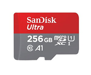 SanDisk (�T���f�B�X�N) 256GB Ultra microSDXC UHS-I �������[�J�[�h �A�_�v�^�[�t�� - 120MB/s C