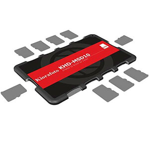 Kiorafoto 10�X���b�g MicroSD MSD Micro SD�J�[�h�P�[�X �������[�J�[�h�P�[�X �N���W�b�g�J�[�h�T�C�Y �J�[�h �z