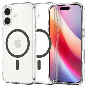 Spigen �y�n��18�N�̋Z�p�́z iPhone 17 �P�[�X MagSafe�Ή� �N���A ���� �X�g���b�v�z�[�� �ČRMIL�K�i �E���g���E