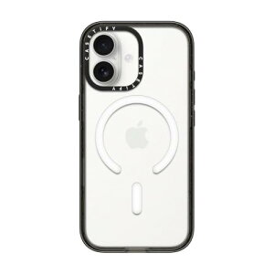 CASETiFY �C���p�N�giPhone 17 �P�[�X [MagSafe�Ή�/���^ �y��/�ϏՌ�] - �u���b�N