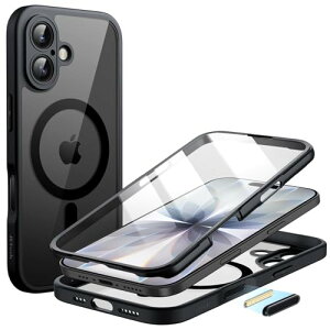 JETech iPhone 17 6.3�C���`�p �P�[�X �����K���X�t�B�������� �J�����R���g���[���{�^�� MagSafe�ɑΉ� 360�x�t���{