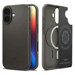 Spigen �y�n��18�N�̋Z�p�́z iPhone 17 �P�[�X MagSafe�Ή� �}�O�l�b�g���� �ČRMIL�K�i �}�b�g ���^ �V���E�t�B�b