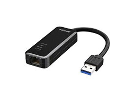 BUFFALO 有線LANアダプター LUA4-U3-AGTE-BK ブラック Giga USB3.0対応 【Nintendo Switch動作