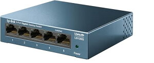 TP-Link 5�|�[�g �X�C�b�`���O�n�u �M�K�r�b�g ����➑� �ݒ�s�v ���C�t�^�C���ۏ� LS105G