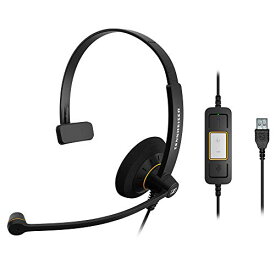 ゼンハイザー SC 30 USB ML 片耳式エントリーヘッドセット コールコントロール機能付 504546【国内正規品】