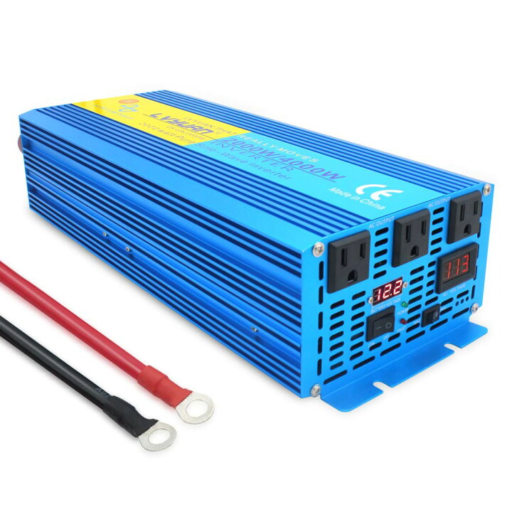 楽天市場】IpowerBingo インバーター 正弦波 12V 2000W 最大 4000W DC 