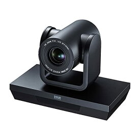 サンワサプライ WEBカメラ 10倍ズーム搭載 USB A接続 210万画素 リモコン操作可能 CMS-V54BK