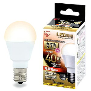 �y�ߓd�΍�z �A�C���X�I�[���} LED�d�� �������a17mm 40W�`���� �d���F �S�����^�C�v LDA4L-G-E17/W-4T5