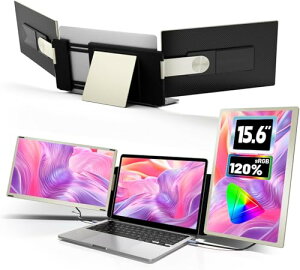 LGGST S6 �g���v�����j�^�[ �|�[�^�u�����j�^�[ 15.6�C���` FHD 1080P IPS�p�l�� ���O���\�f�B�X�v���C�݌v 235°