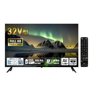 [����Deco] 32V�^ �t���n�C�r�W���� �t���e���r 3�g(�n�f�W/BS/CS) �_�u���`���[�i�[���� HDMI���� LED�o�b�N���C�g [