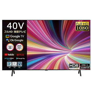[SmartTV] 40�C���` �t���n�C�r�W���� �t���e���r �X�}�[�g�e���r(Android TV) �_�u���`���[�i�[����(BS/110�xCS/