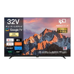 FPD �`���[�i�[���X�e���r 32V�^ 720P Google TV �l�b�g����Ή� �X�}�[�g�e���r HDR10�Ή� Dolby Audio G