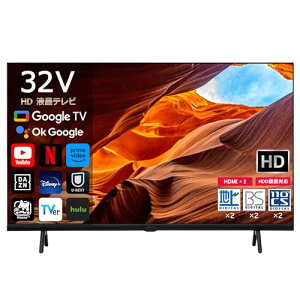 [�X�}�[�g�e���r] 32�C���` �t���e���r SmartTV(Android TV) �_�u���`���[�i�[����(BS/110�xCS/�n��g�f�W�^��)