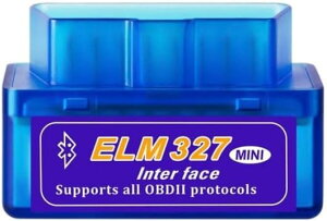 ELM327 OBD2 �f�f�@ V2.1 �̏�f�f�@ �X�L�����c�[�� ������ OBD2 ���{��}�j���A���t�� iPhone iOS Androi