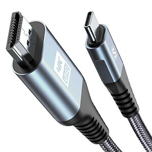 USB Type C HDMI �ϊ��P�[�u�� 2m�C�^�C�vC to hdmi �f���o�́y4K �Ή��zUSB-C HDMI�P�[�u�� Thunder