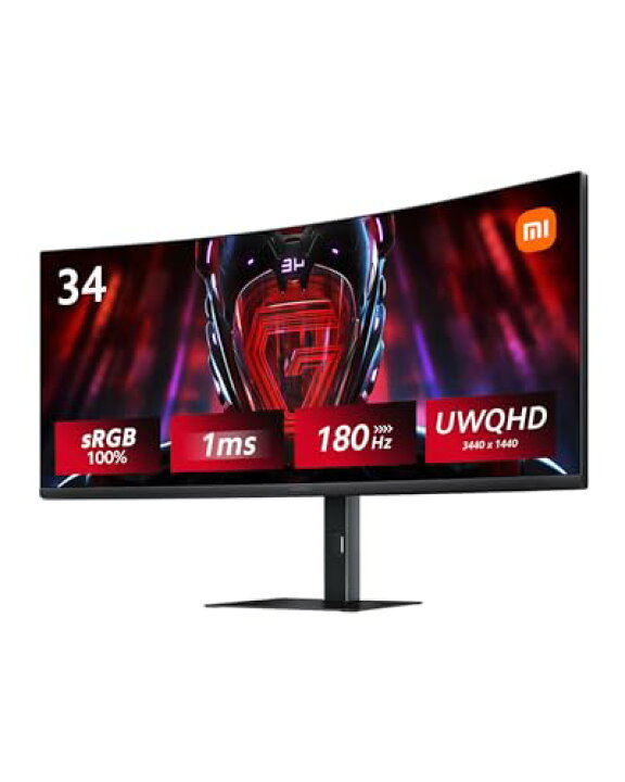 楽天市場】Xiaomi 曲面 ゲーミングモニター G34WQi 34インチ UWQHD超 