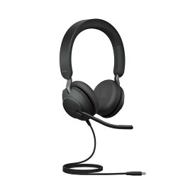 Jabra Evolve2 40 SE [国内正規品] 両耳/有線ヘッドセット USB-C ノイズキャンセリングマイク Teams/Zoom利用
