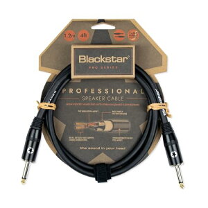 Blackstar �u���b�N�X�^�[ �X�s�[�J�[�P�[�u�� Professional Speaker Cables S-S�^/�A���v�E�w�b�h�ƃL���r