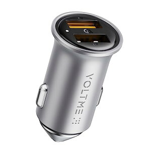 VOLTME �V�K�[�\�P�b�g usb 24W USB-A 2�|�[�g 4.8A �J�[�`���[�W���[ �� �[�d�� iPhone/Android �Ή�