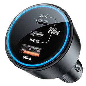 �y200W 3�|�[�g�zROADRESS �� �[�d��V�K�[�\�P�b�g usb-c �}���[�d PD3.0/QC4.0/PPS�Ή� �J�[�`���[�W���[ �^
