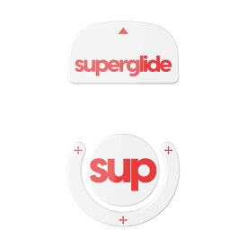 Superglide2 マウスソール for Logicool GPROX Superlight マウスフィート [ 強化ガラス素材 ラウンドエ