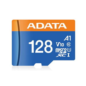 �y�G�C�f�[�^�z microSD 128GB UHS-I �N���X10 / V10 SD 5.1 �ő�Ǎ����x100MB/�b ���ϋv�� AUSDX1