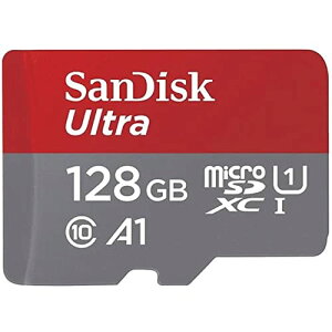 SanDisk (�T���f�B�X�N) 128GB Ultra microSDXC UHS-I �������[�J�[�h - �ő�140MB/�b C10 U1
