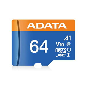�y�G�C�f�[�^�z microSD 64GB UHS-I �N���X10 / V10 SD 5.1 �ő�Ǎ����x100MB/�b ���ϋv�� AUSDX64