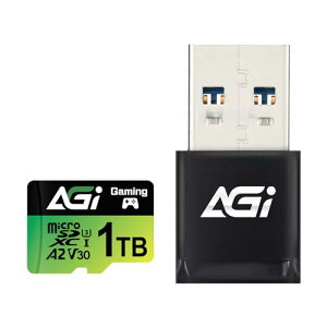 AGI 1TB TF138 �}�C�N��sd�J�[�h/CR138 Type A�J�[�h���[�_�[ Switch����m�F��. MicroSDXC A2 U3