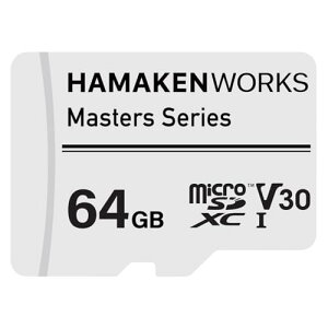 HAMAKEN WORKS�i�n�}�P�����[�N�X�j�}�C�N��sd�J�[�h 64GB ���ϋv Nintendo Switch����m�F�� Full HD &