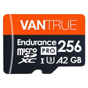 VANTRUE 256GB microSD�J�[�h U3 ���� UHS-I microSDXC�������[�J�[�h 4K UHD ����B�e �}�C�N��SD