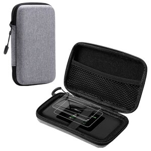 For au/UQ Speed Wi-Fi 5G 01 �p���[ �P�[�X+2*�t����ʕی� �t�B���� [YEZHU] ���ϏՌ� �ϖ��E�h�o�E�h����