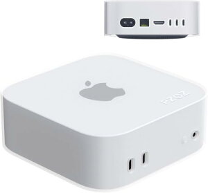 PZOZ Mac Mini M4 / M4 Pro�p �P�[�X �����J�E�Ńs�b�^������ �S���� �ی�J�o�[ �����x�t�B�b�g�X���[�u