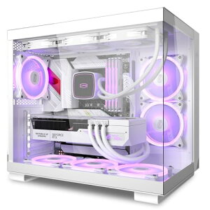 PCCOOLER CPS C3T500 ARGB �^���[ ATX�P�[�X�^���[ PC�P�[�X 120mm ARGB�t�@��6�� RTX 40�V���[�Y�O