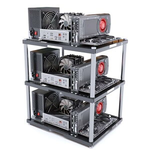 CRBUKESI �I�[�v���t���[�� PC�P�[�X ���i�d�ˑΉ� ������ ���b�N�^ �g���� ATX/MATX/ITX�Ή� ����PC�p