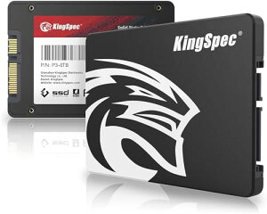 KingSpec SSD 4TB SATAIII 6Gb/s 2.5�C���`����SSD �ő�Ǎ��F570MB/s (R�F570MB/s�AW�F540