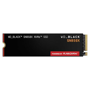 WD_BLACK 1TB SN850X NVMe �����^�Q�[�~���OSSD �\���b�h�X�e�[�g�h���C�u - Gen4 PCIe M.2 2280 ��