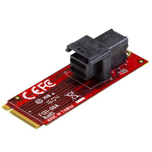 StarTech.com U.2 (SFF-8643) - M.2 PCI Express 3.0 x 4 �z�X�g�A�_�v�^�J�[�h 2.5�C���`