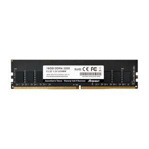 MMOMENT DDR4 16GB 3200Mhz UDIMM �f�X�N�g�b�vPC�p������ (CL22/1.2V/288�s��)