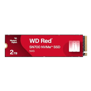 Western Digital 2TB WD Red SN700 NVMe �����\���b�h�X�e�[�g�h���C�u SSD NAS�f�o�C�X�p - Gen3