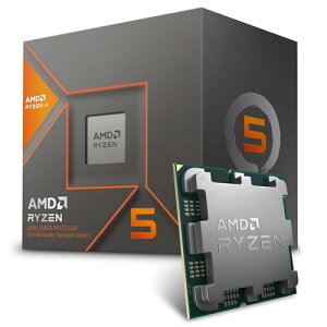 AMD Ryzen 5 8600G with Wraith Stealth Cooler AM5 4.3GHz 6�R�A / 12�X���b�h 22M