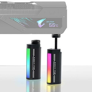 EZDIY-FAB GPU�T�|�[�g �ėp�r�f�I�J�[�h�z���_�[ �O���{ �X�e�[ ARGB 5V 3PIN�Ή� AURA Sync�Ή� �O���{ �x��