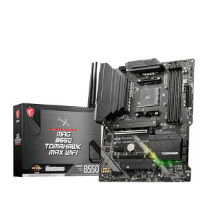 MSI �}�U�[�{�[�h MAG B550 TOMAHAWK MAX WIFI [AMD B550] ATX�E2024�N�����y�g�ݗ��ĊȒP�IIO�p�l