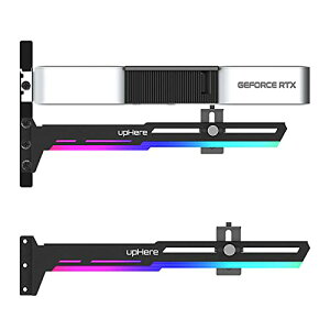 upHere �ėp�r�f�I�J�[�h�z���_�[ 5V 3PIN ARGB GPU�u���[�X�T�|�[�g �O���t�B�b�N�J�[�h���Œ肷�� GPU���x���� AURA