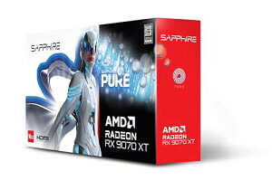 SAPPHIRE PURE Radeon RX 9070 XT GAMING OC 16GB �O���t�B�b�N�X�{�[�h 11348-02-20G V