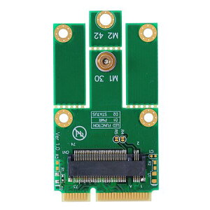 M.2�iNGFF�j��mini PCI express�ϊ� WiFi+Bluetooth WLAN ����LAN�J�[�h�Ȃ� ���W���[���p�ϊ��A�_�v�^