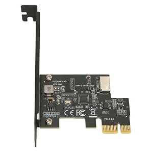Acogedor PCIE to USB 3.2 �g���J�[�h�A�����u���b�N 5Gbps PCIE X1 to Type E �J�[�h�A�f�X�N�g�b�v